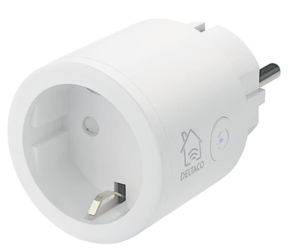DELTACO SMART HOME Startpakke med støpsel, kamera og RGB-lampe