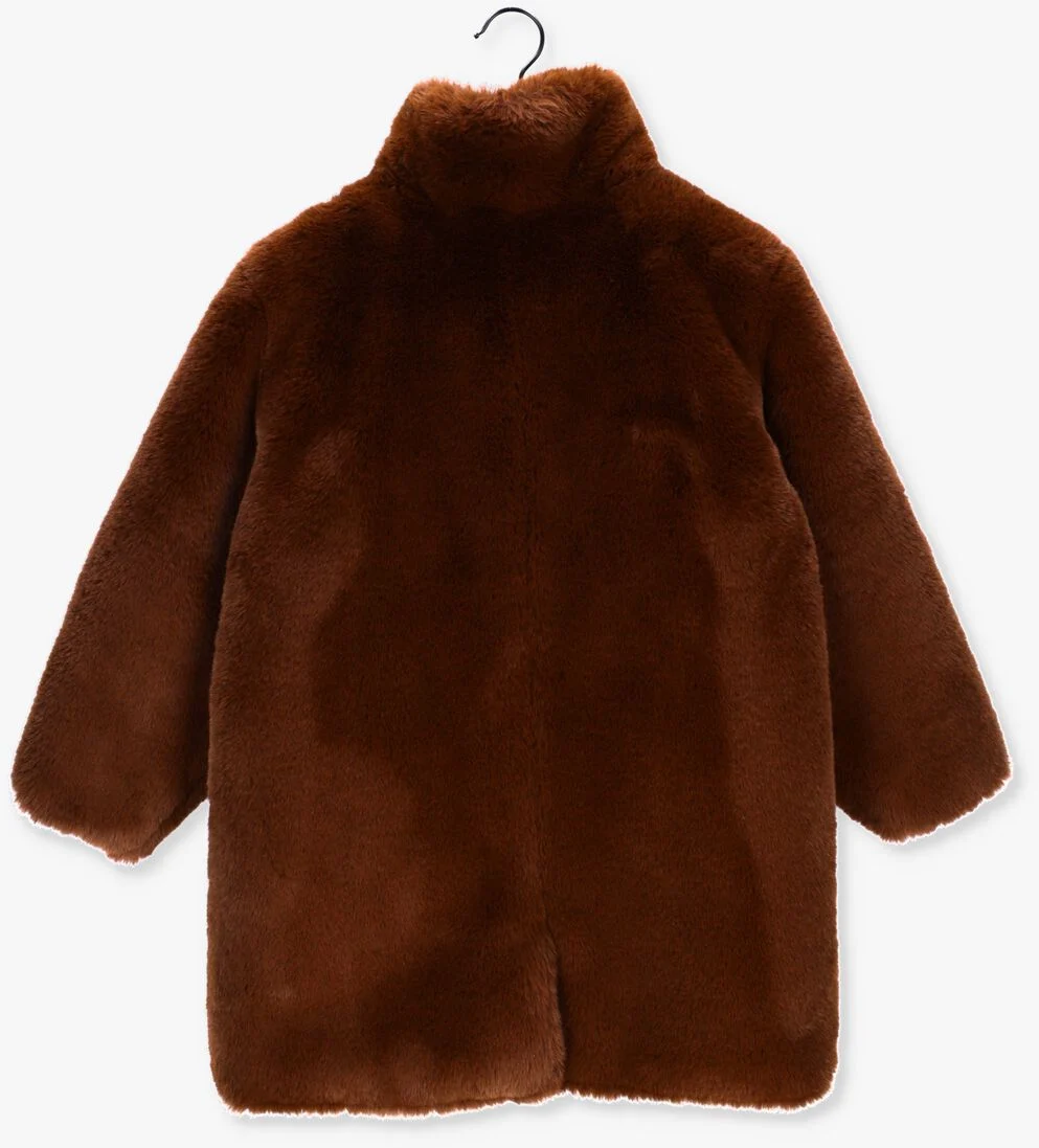AMMEHOELA bruine ammehoela faux fur jas am.funk.04