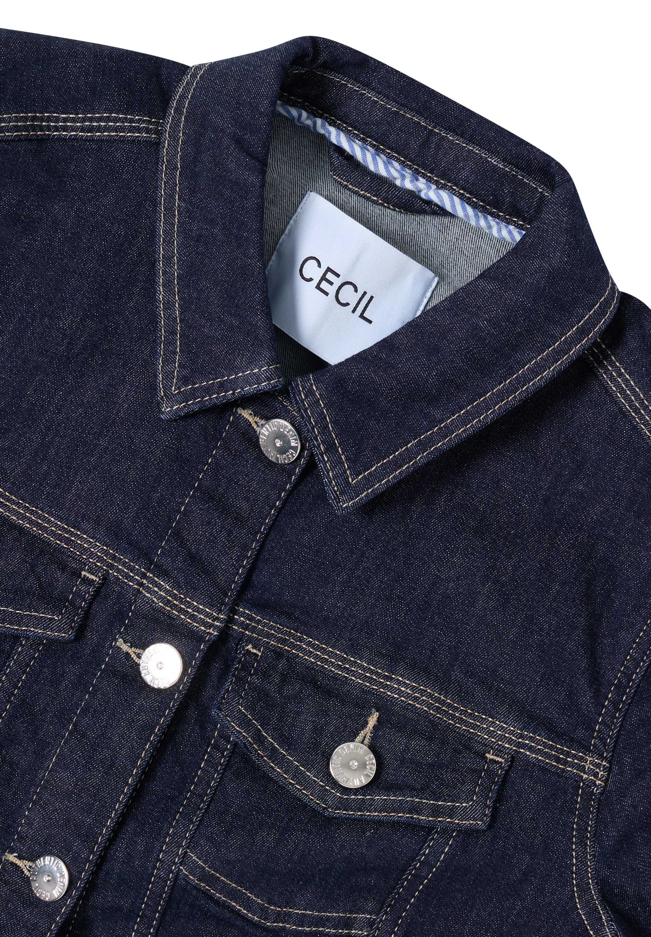 Cecil Jeansjacke mit Taschen