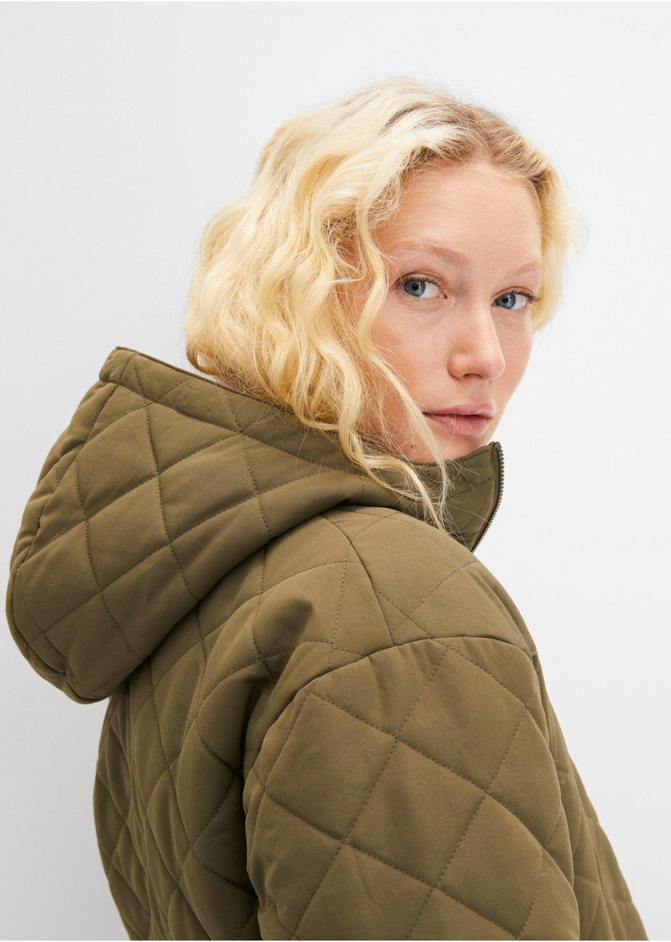 Manteau matelassé oversized