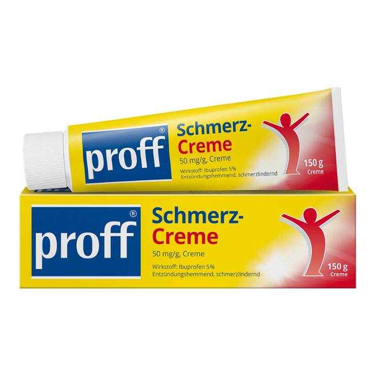 Proff Schmerzcreme 5%, 150 g