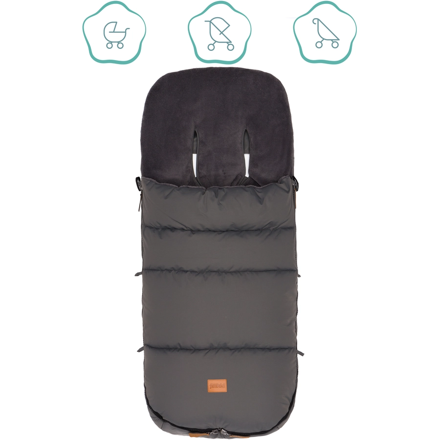 fillikid Winterfußsack Kinley grau