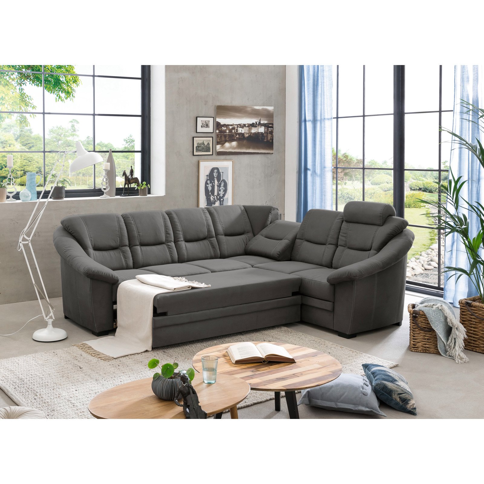 Ecksofa Mandela Bettfunktion links