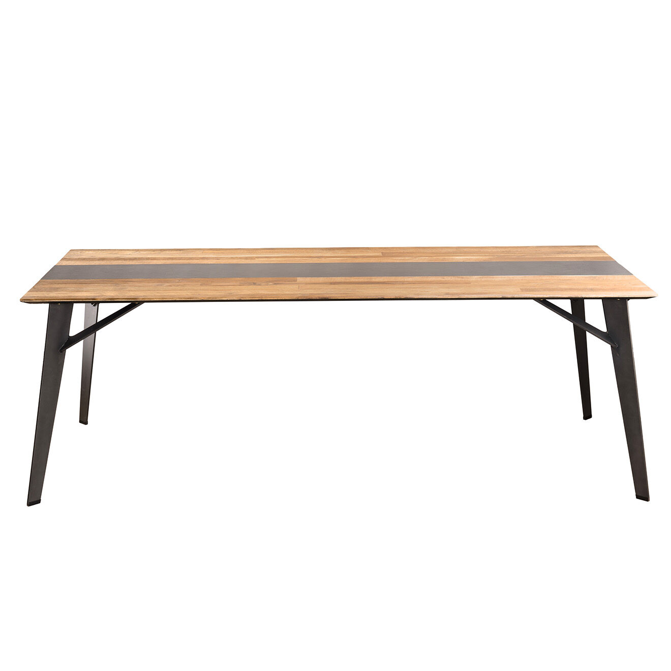 Macabane Table de séjour  Maxence teck - 220x100x76 cm