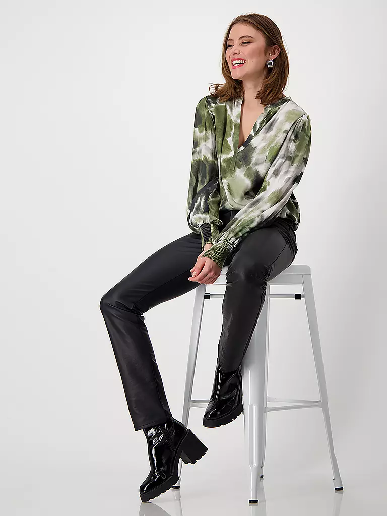 MONARI Bluse grün