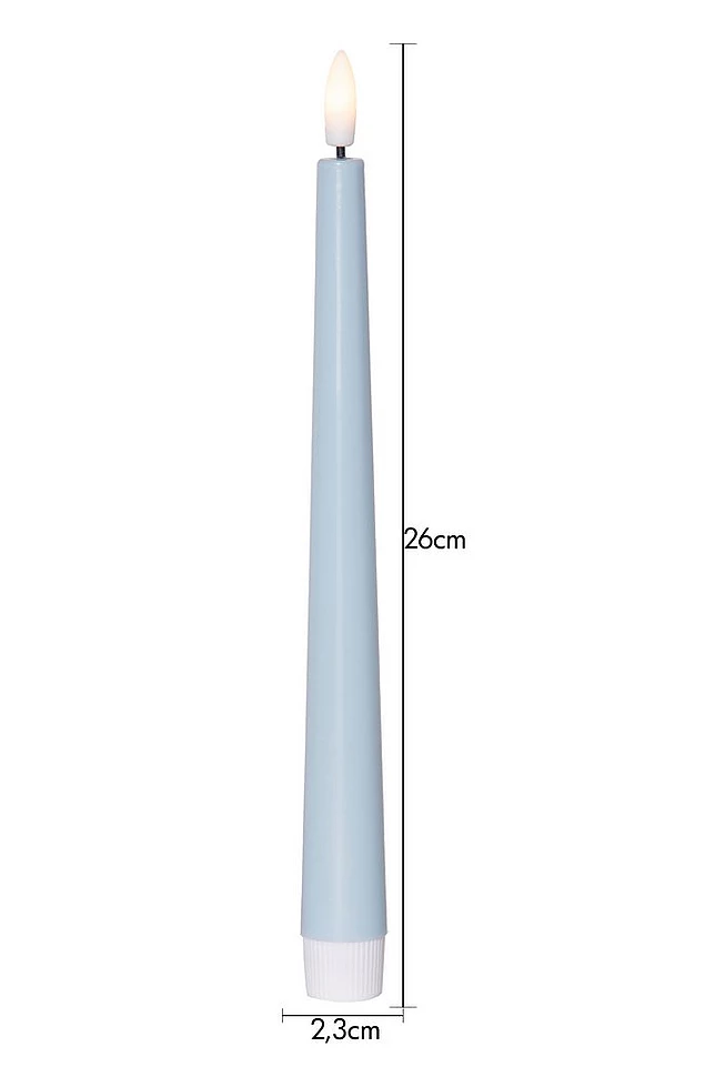 FLAMME CANDY batteridrevet antikklys