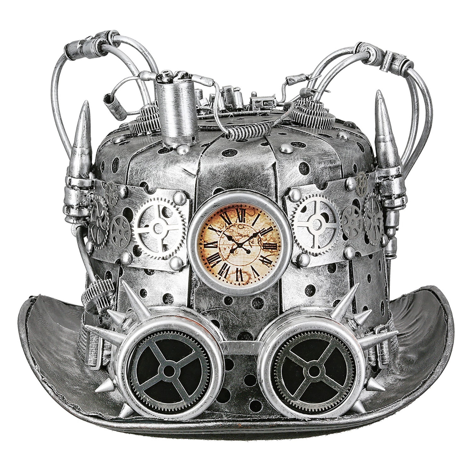 Casablanca by Gilde Dekoobjekt »Hut Steampunk, silberfarben«