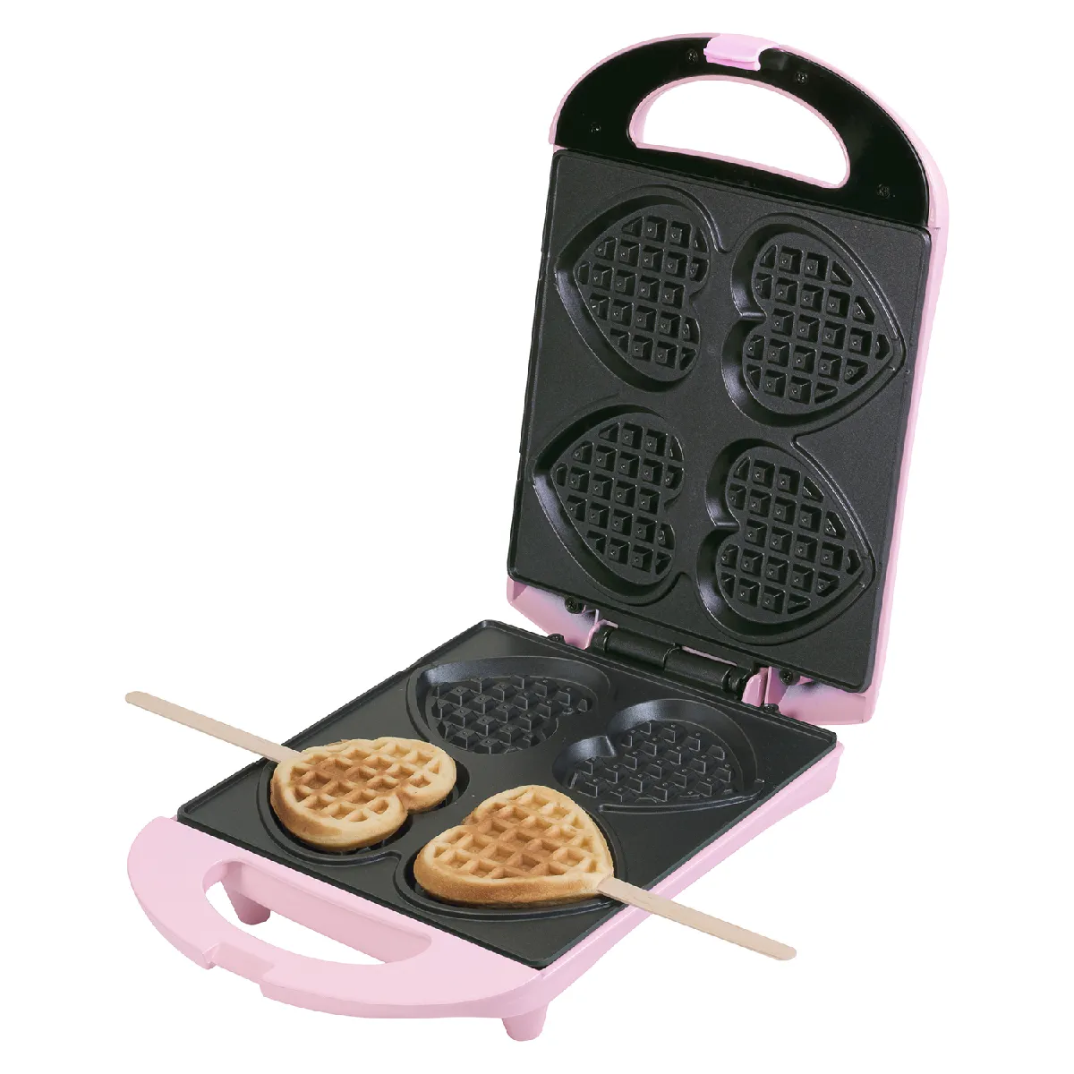 Bestron DSW271P Gaufrier Rose