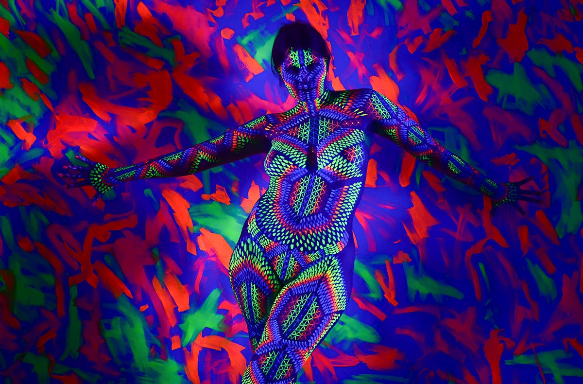 Bodypainting Fotoshooting in Garmisch-Partenkirchen als besonderes Geschenk