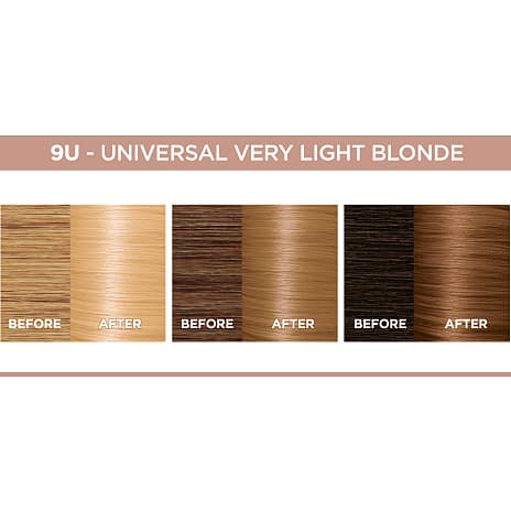 Permanent hårfarve 9U Very Light Blond