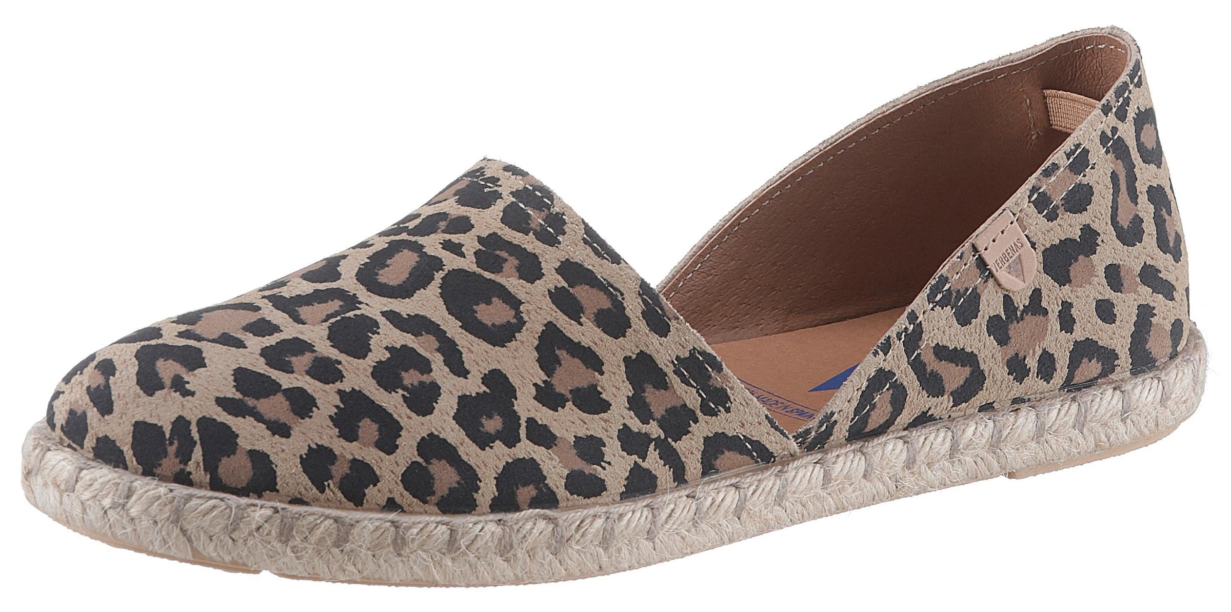 VERBENAS Espadrille  Strandschuh, Sommerschuh, Loafer im trendigen Animal-Look