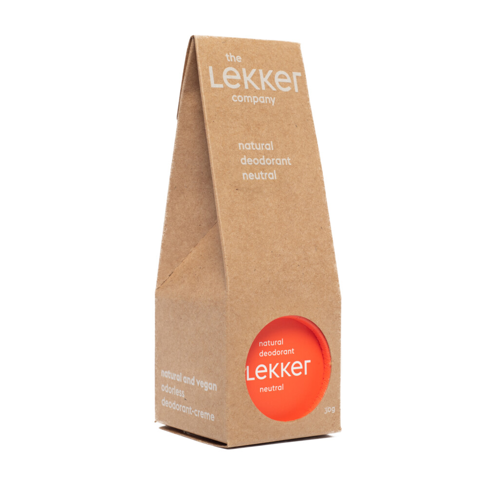 The Lekker Company Deodorant Neutraal30 gr