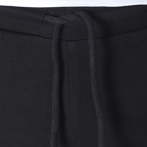 Short Jogging Logo Noir Orange