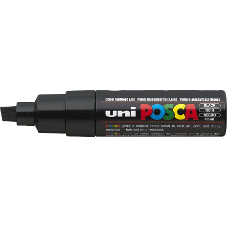 Posca PC8K vandbaseret tusch - sort