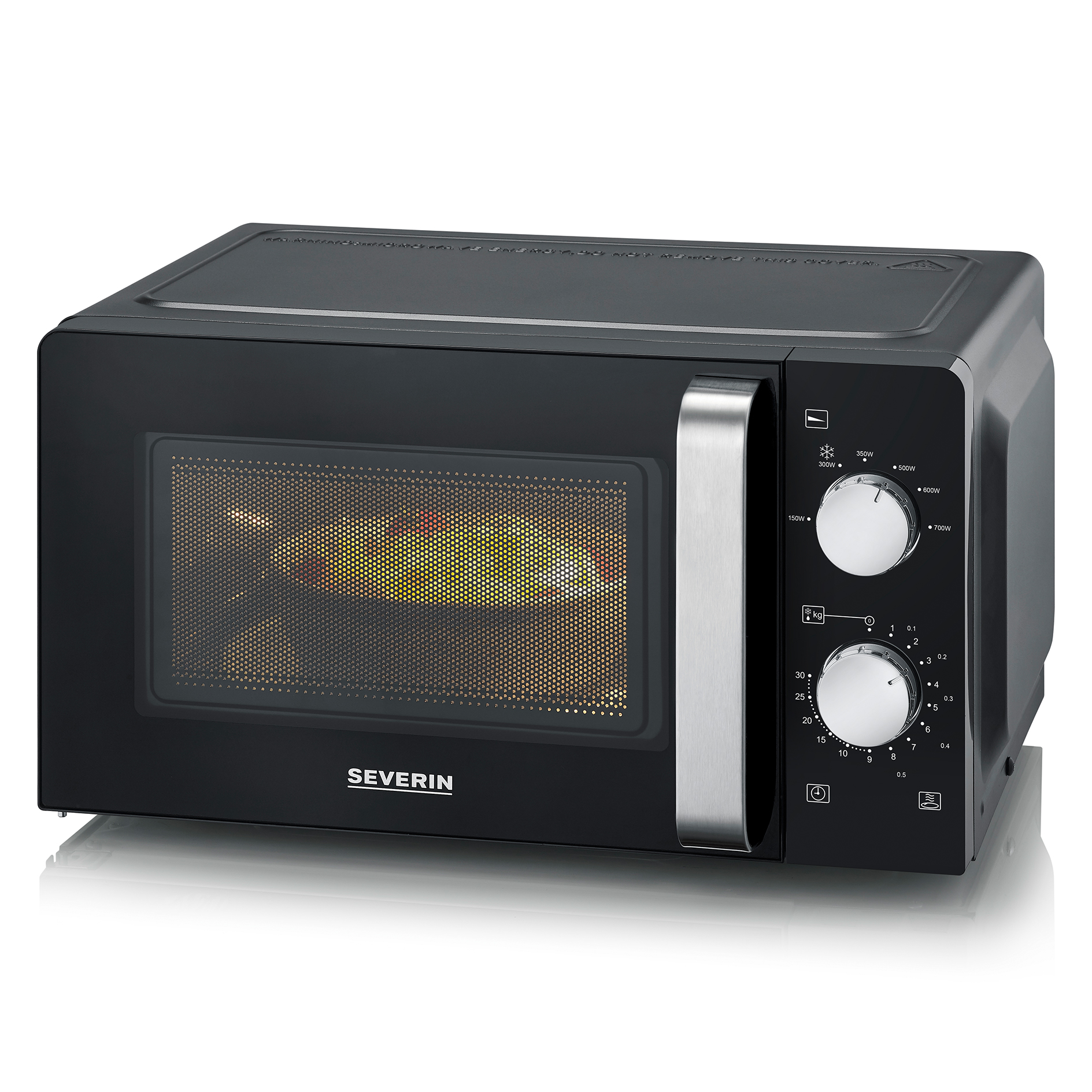 SEVERIN Mikrowelle MW7886 - schwarz - 700 Watt