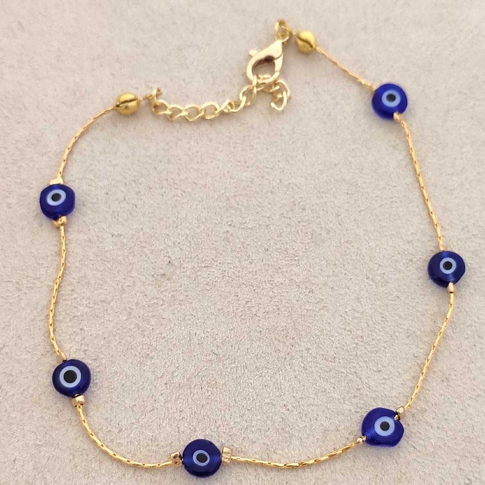 Bracelet de cheville - Laiton plaqué or