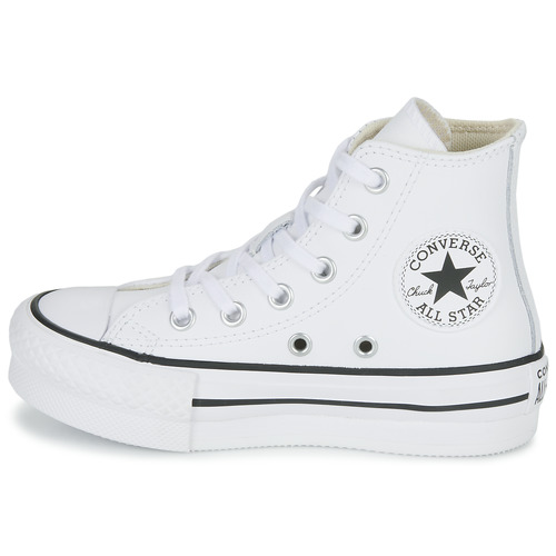 Converse - Chuck Taylor All Star Eva Lift Leather Foundation Hi - Blanc