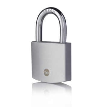 Yale Hangslot messing 60 mm mat chroom finish