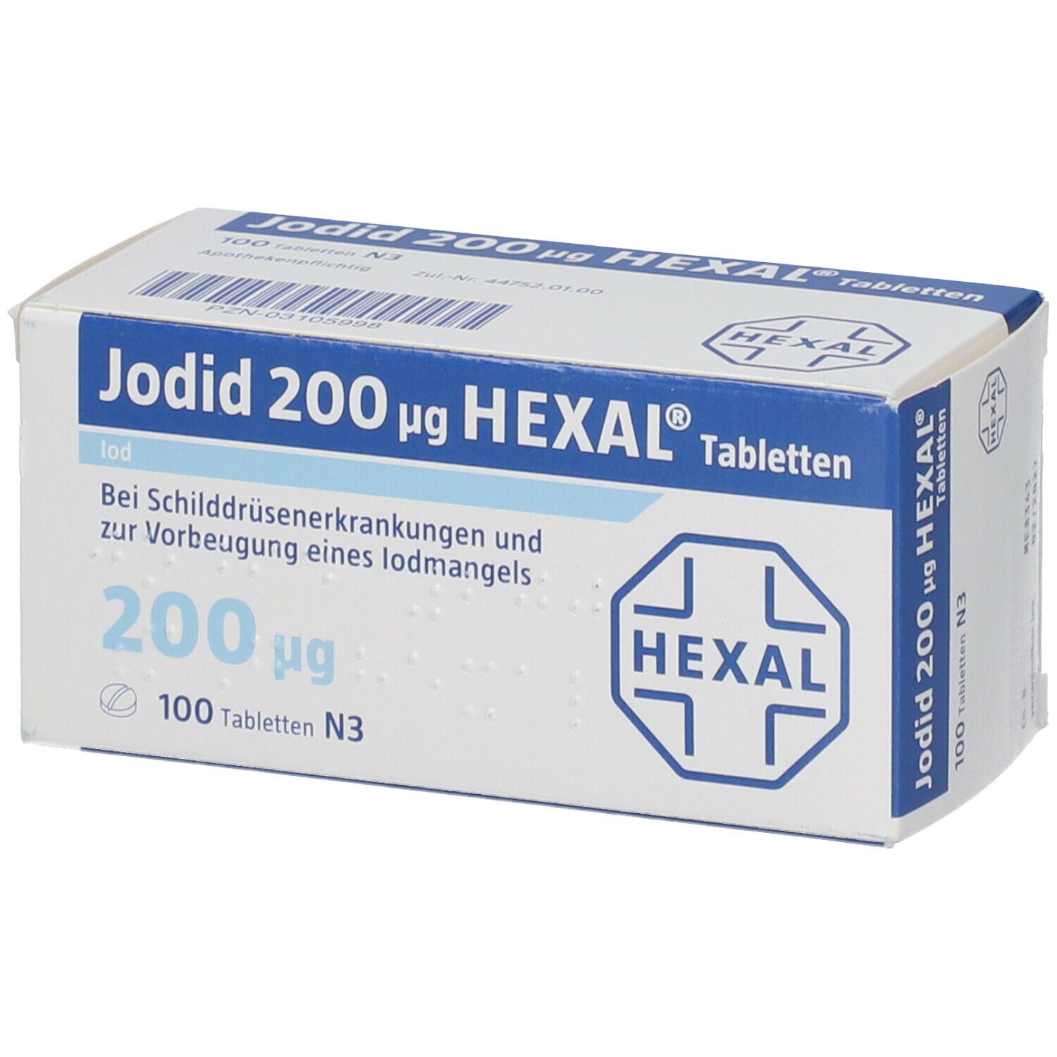 Jodid 200 µg HEXAL®