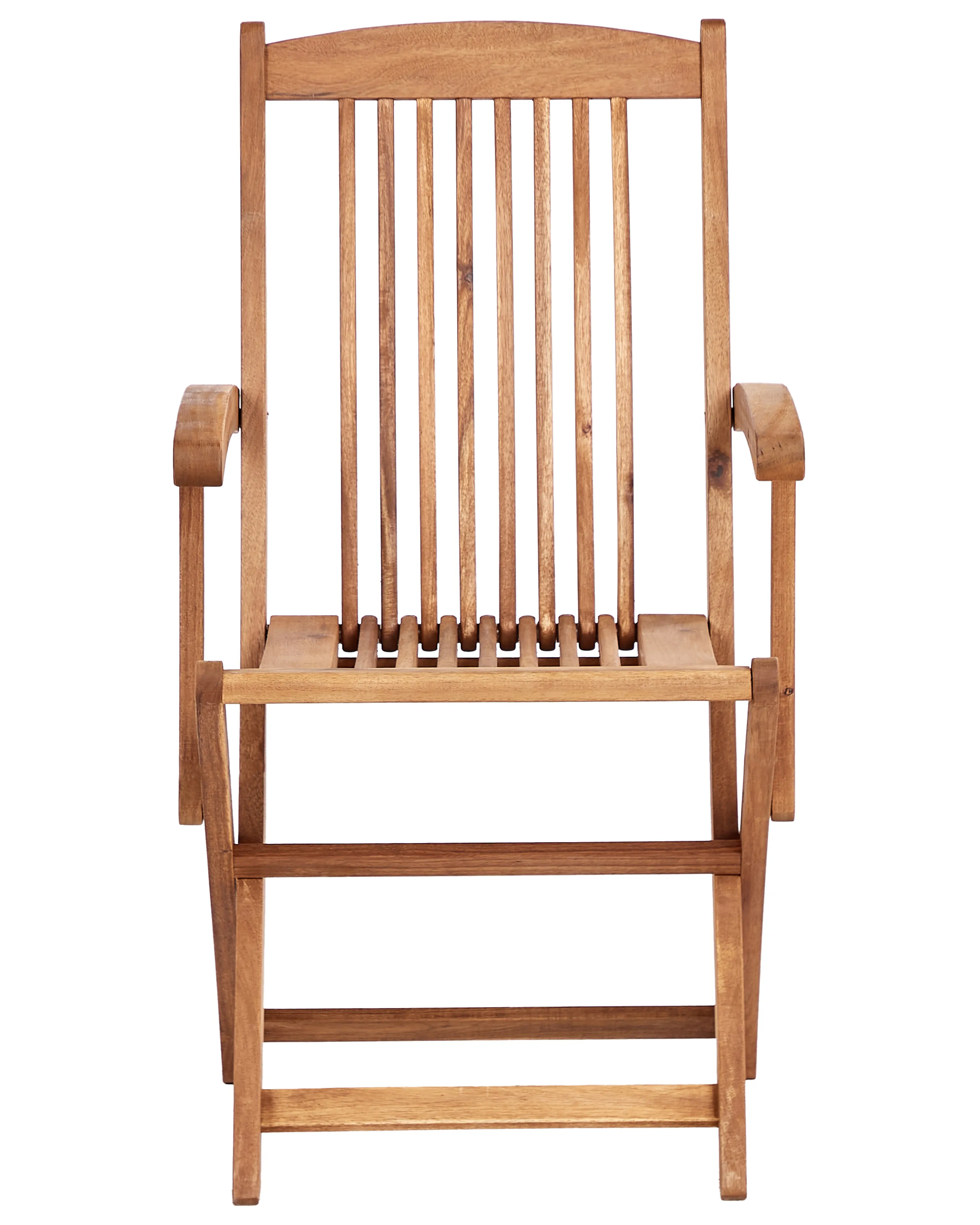 Set van 2 stoelen met zitkussen MAUI II Acaciahout Blauw