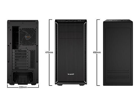 be quiet! PC-Gehäuse Pure Base 600 Leises und funktionales Mid-Tower Gehäuse