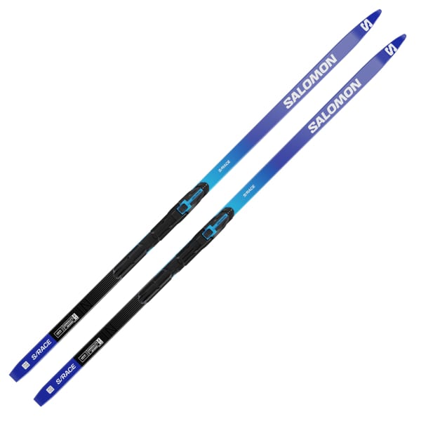 Pack ski de fond SALOMON S/RACE ESKIN JUNIOR + PROLINK SHIFT JR CL BLUE/BLACK/WHITE