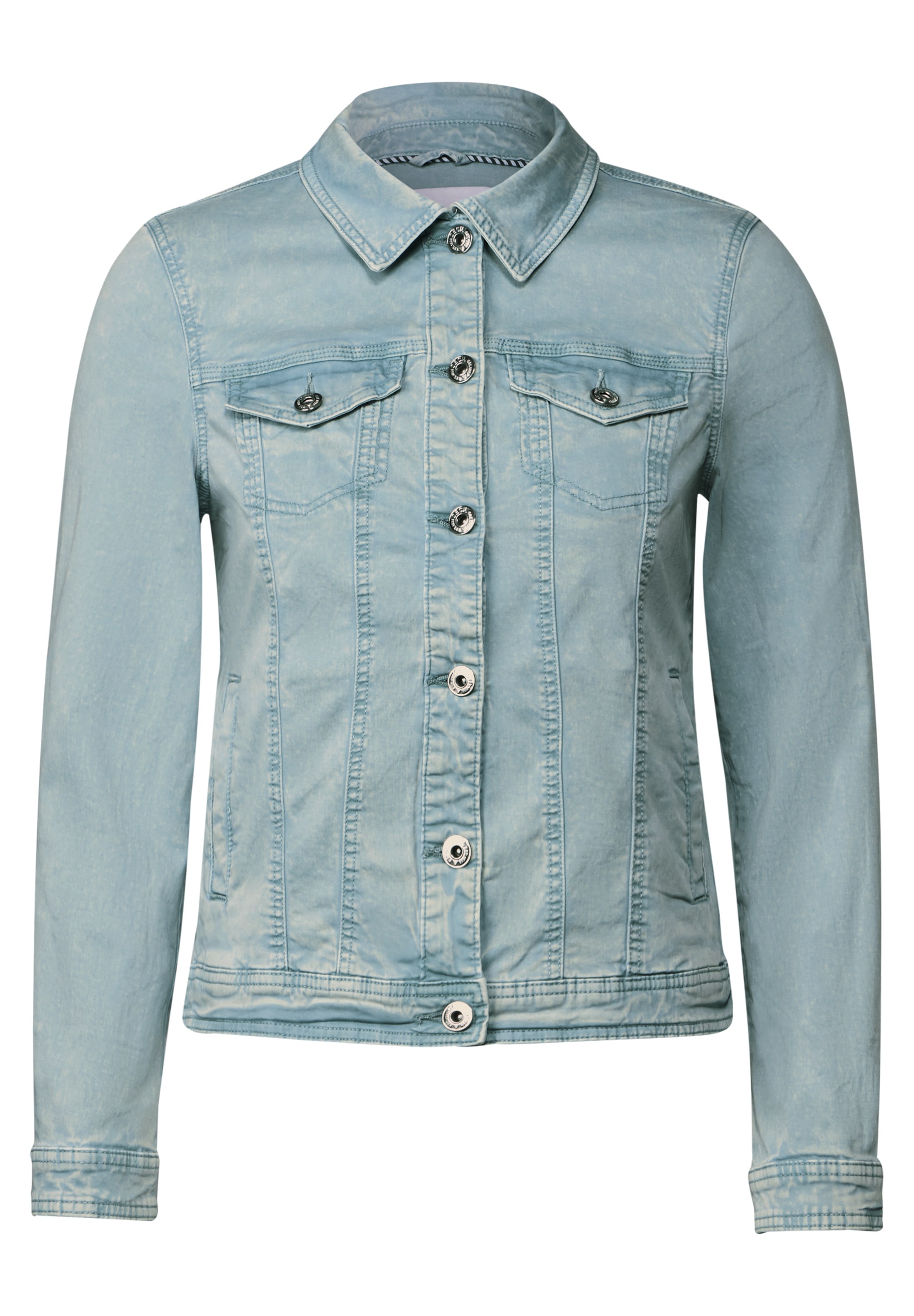 Cecil Jeansjacke mit Hemdkragen