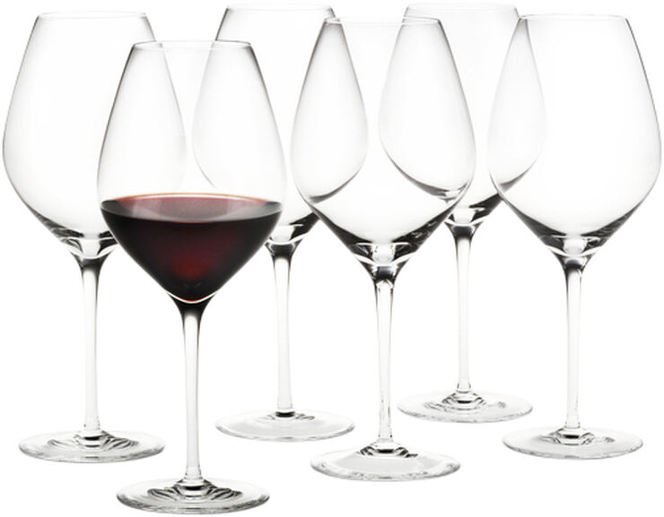 Holmegaard Cabernet Bourgogneglas klar 69 cl 6 stk. Transparent