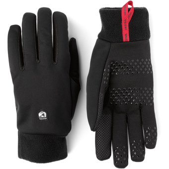 Hestra Windshield Liner Fingerhandschuhe Black