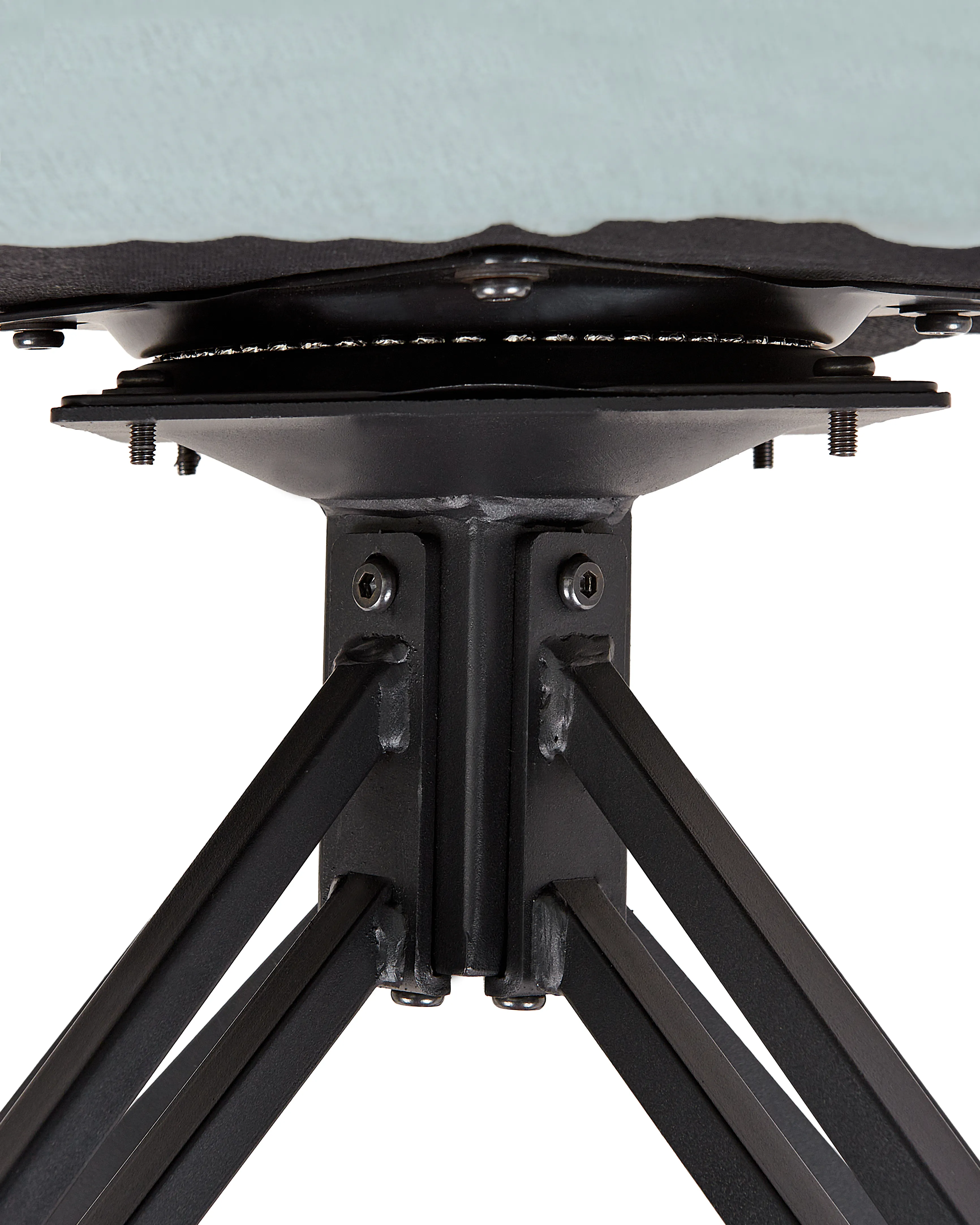 Set van 2 eetkamerstoelen draaibaar AVELAR Lichtblauw