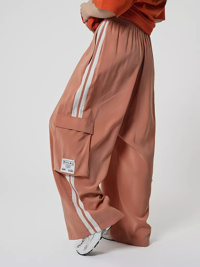 KARO KAUER Cargohose koralle