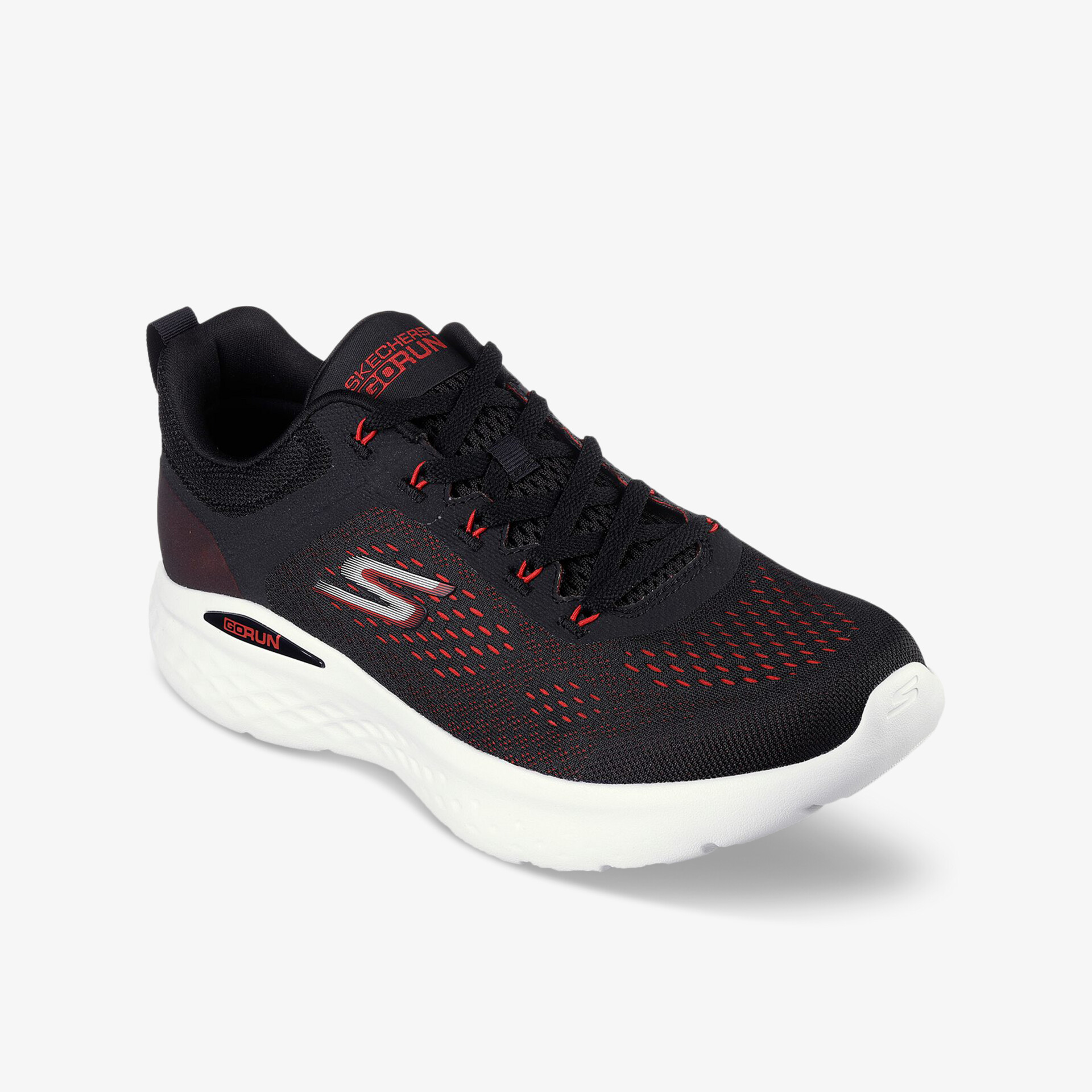 SKECHERS GO RUN LITE Herren Sneaker Low schwarz