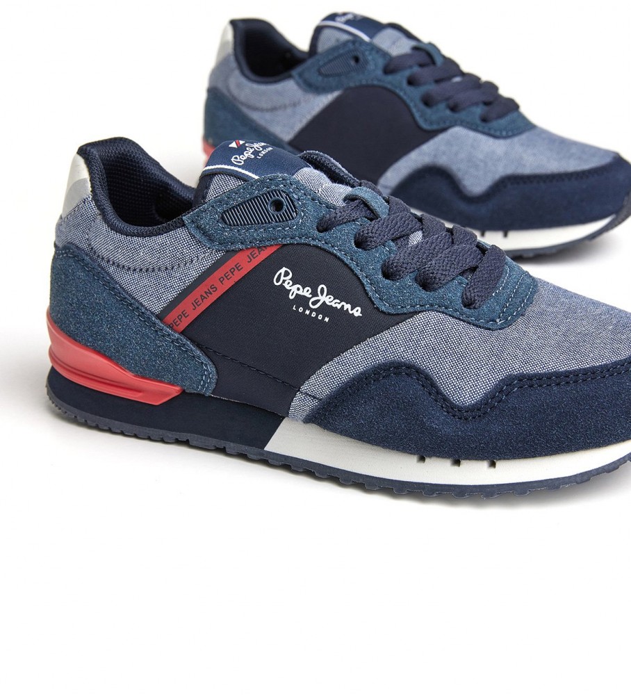 Tênis Pepe Jeans London One B azul marinho