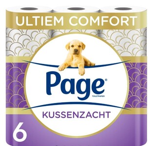 Page Kussenzacht Toiletpapier 6ST