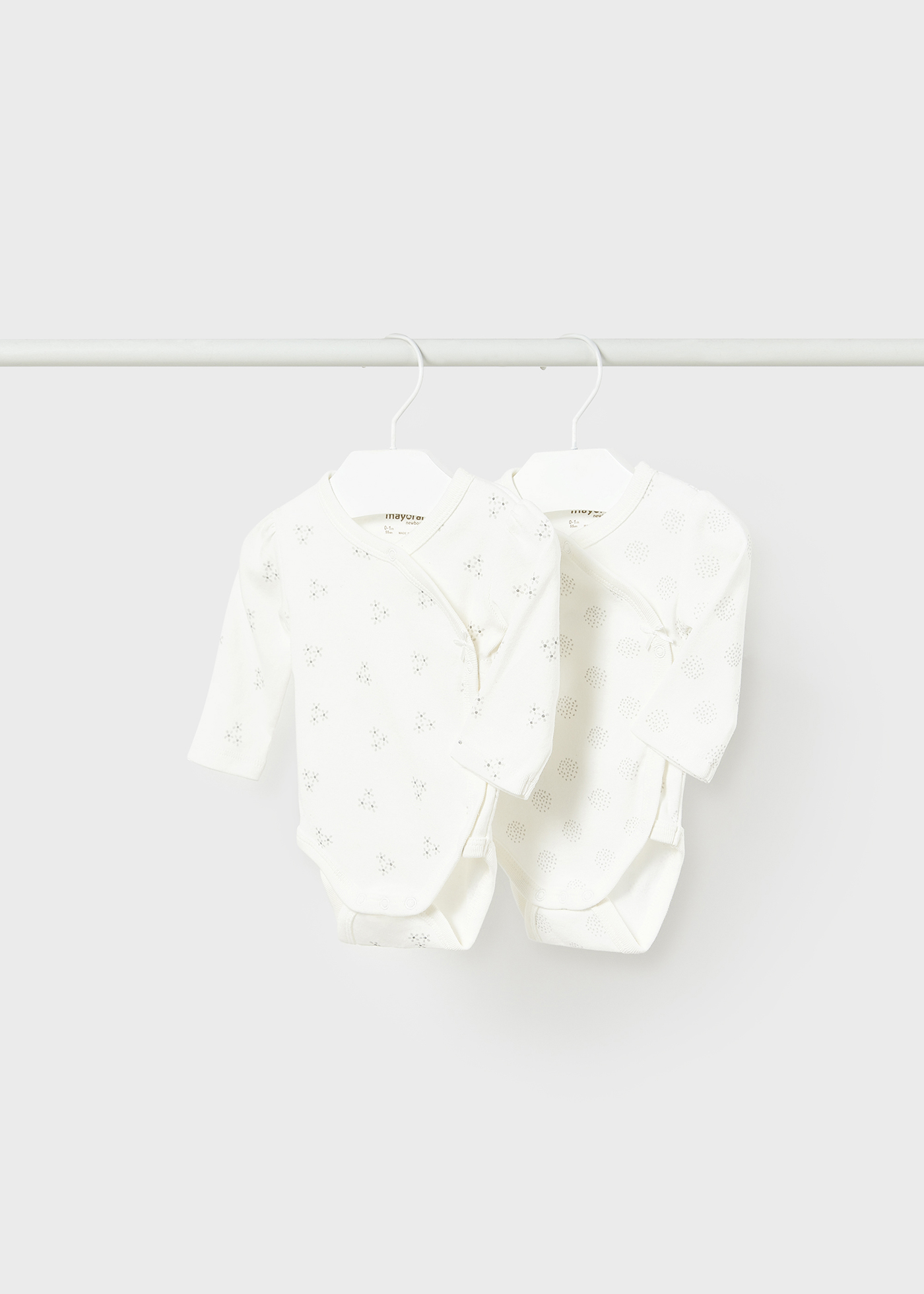Conjunto de 2 bodies para recém-nascidos da Better Cotton
