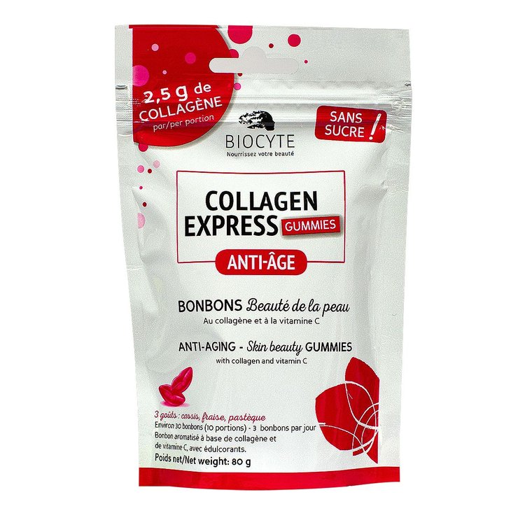 Collagen Express anti-âge gummies 80g