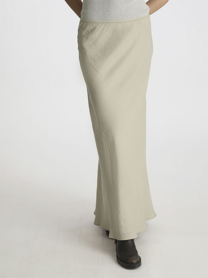 Neo Noir Vicky Structure Skirt Smoke green