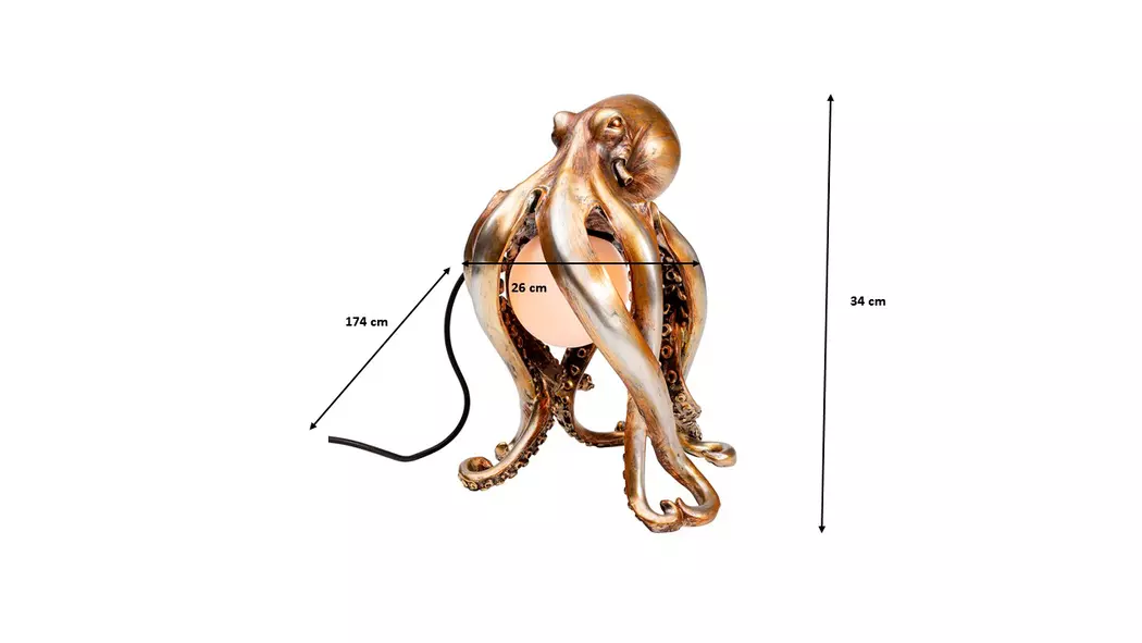 Tischleuchte Animal Octopus