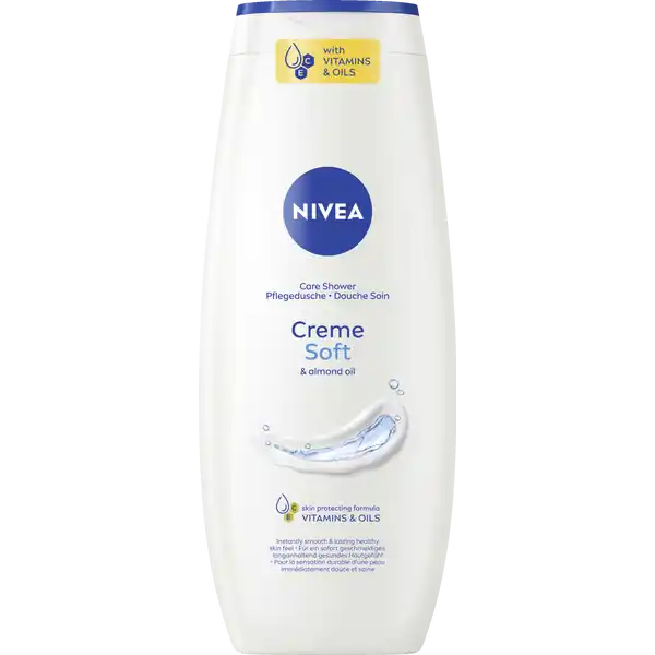 Pflegedusche Creme Soft & alm ond oil