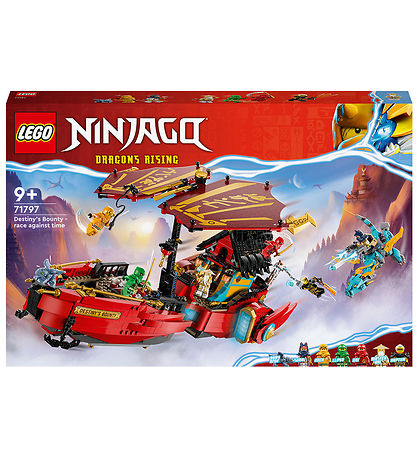 LEGO? Ninjago - Sk?bneBåden - Kapl?b Med Tiden 71797 - 1739 Dele
