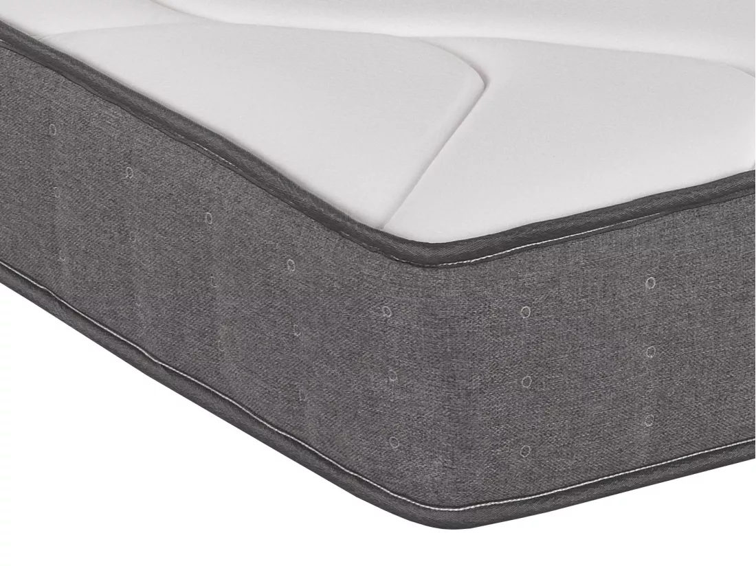 Matelas 140 x 200 cm ressorts ensachés 5 zones accueil mémoire de forme ép.23cm - BABYLONE de YSMÉE