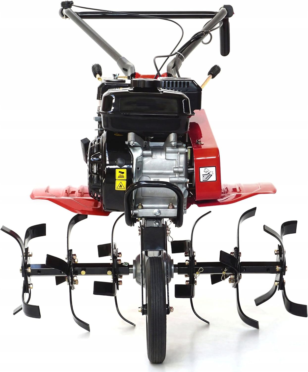 Weima WM500 mit Pflug G-2 7 PS 212 CCM Fräsbreite 100 cm Gänge 2 Vorwärts, 1 Rückwärts Benzinmotorhacke Bodenfräse Kultivator Garten Gartenarbeit 2 Jahren Garantie