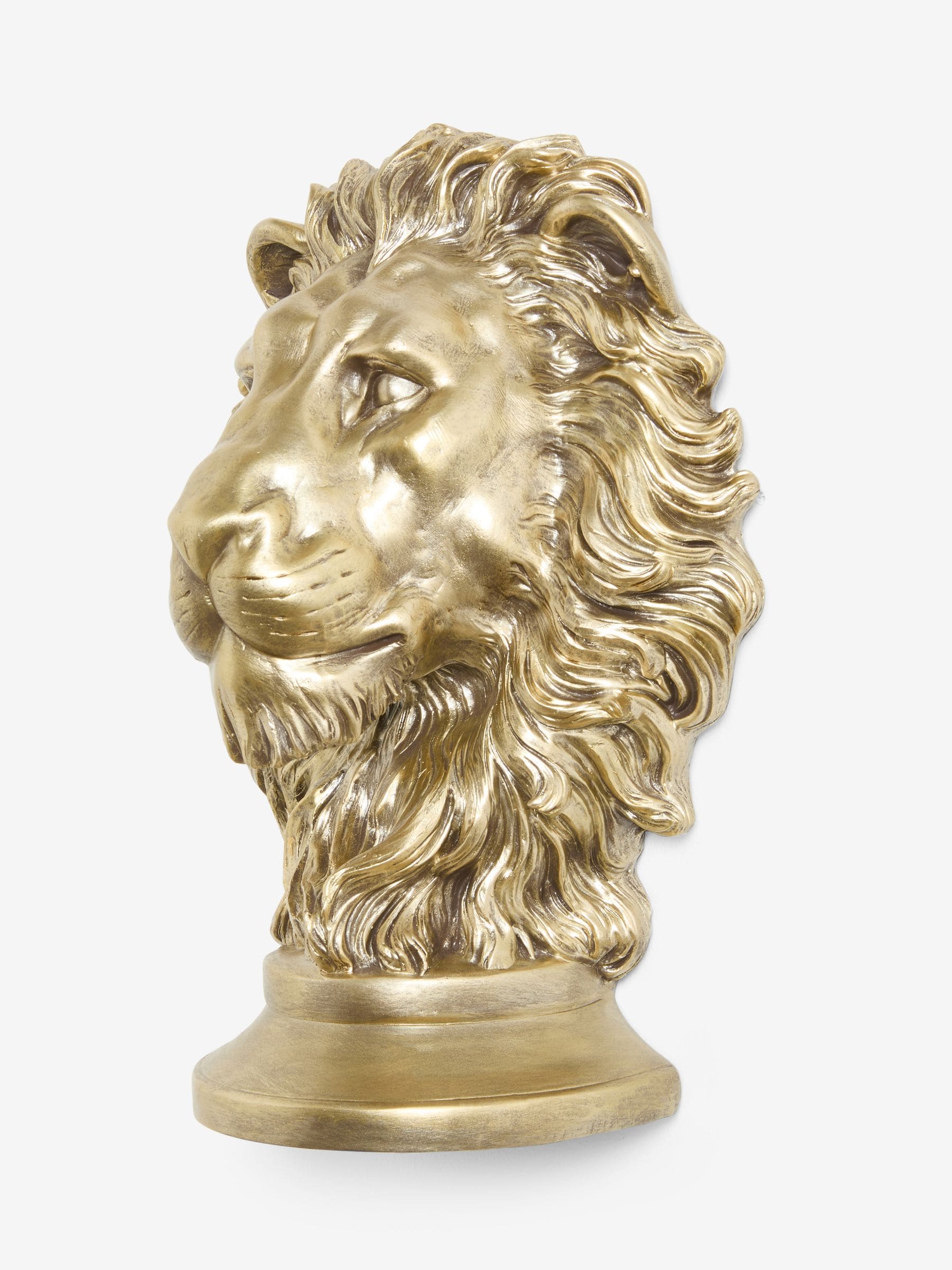 Lion Head Wall Plaque