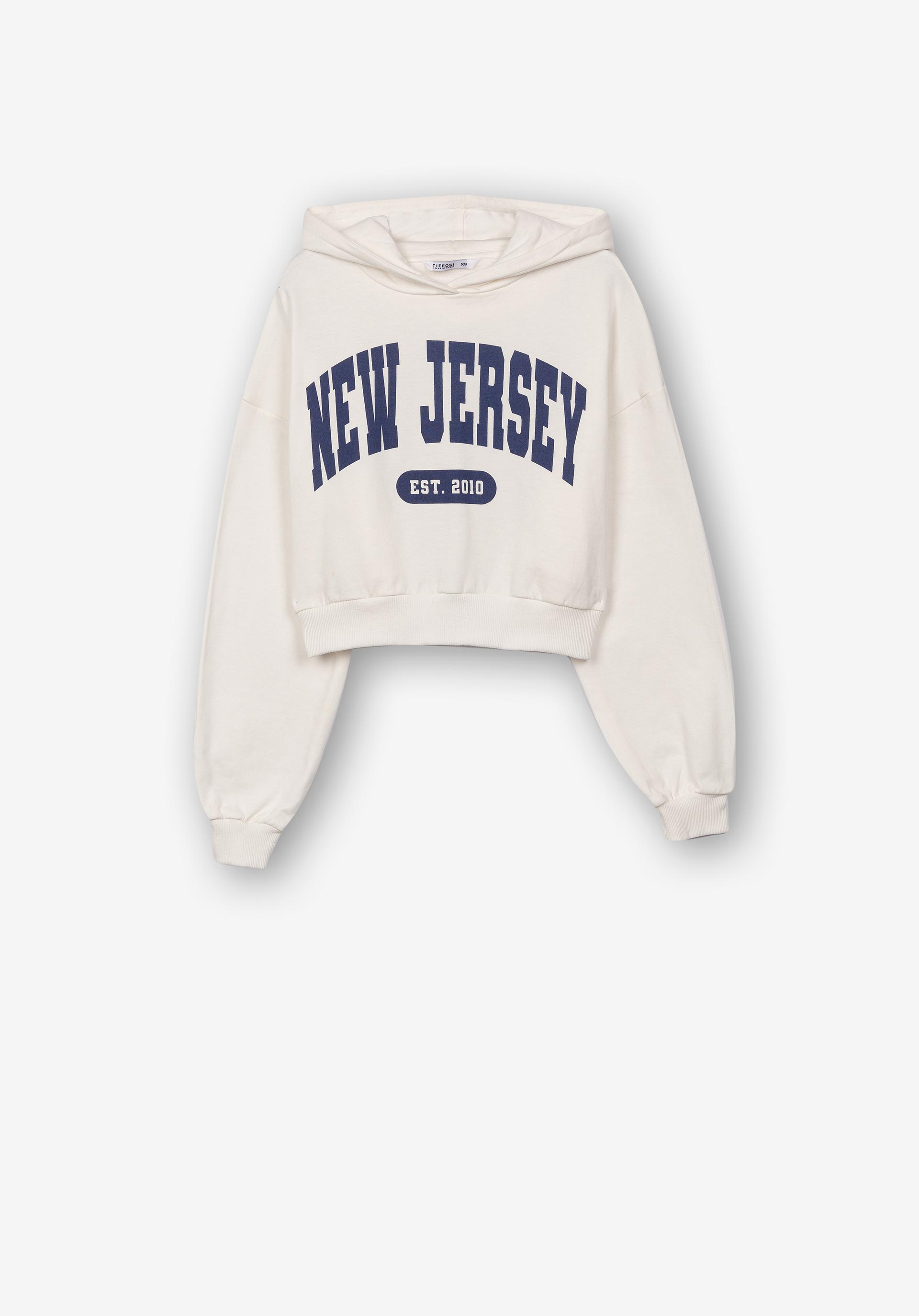 Hoodie com Texto Frontal