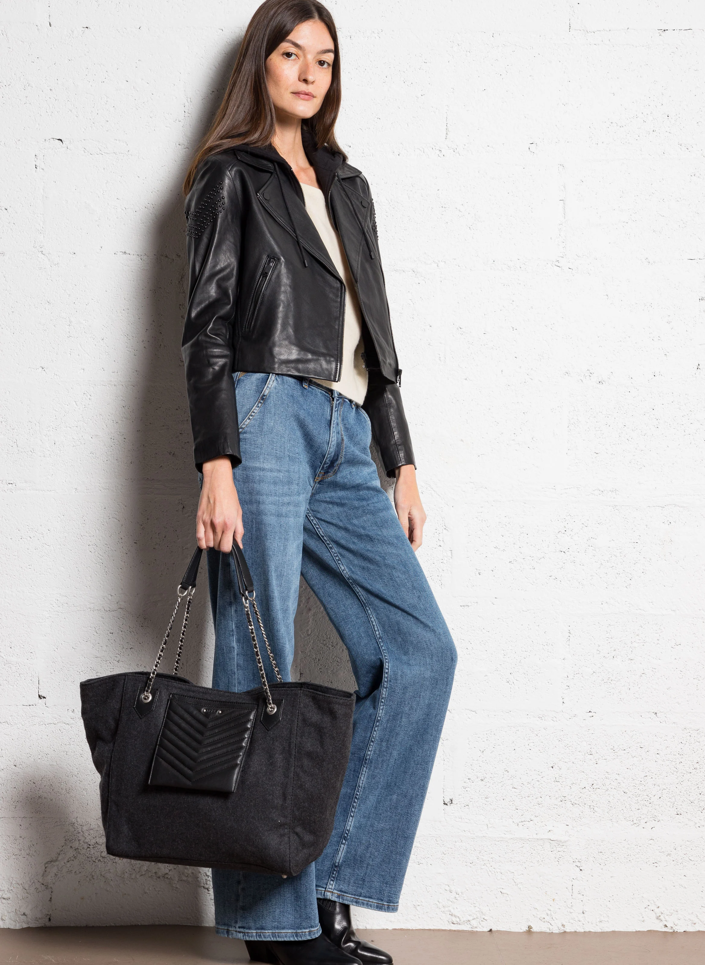 1440 - Sac porté épaule| Gris
