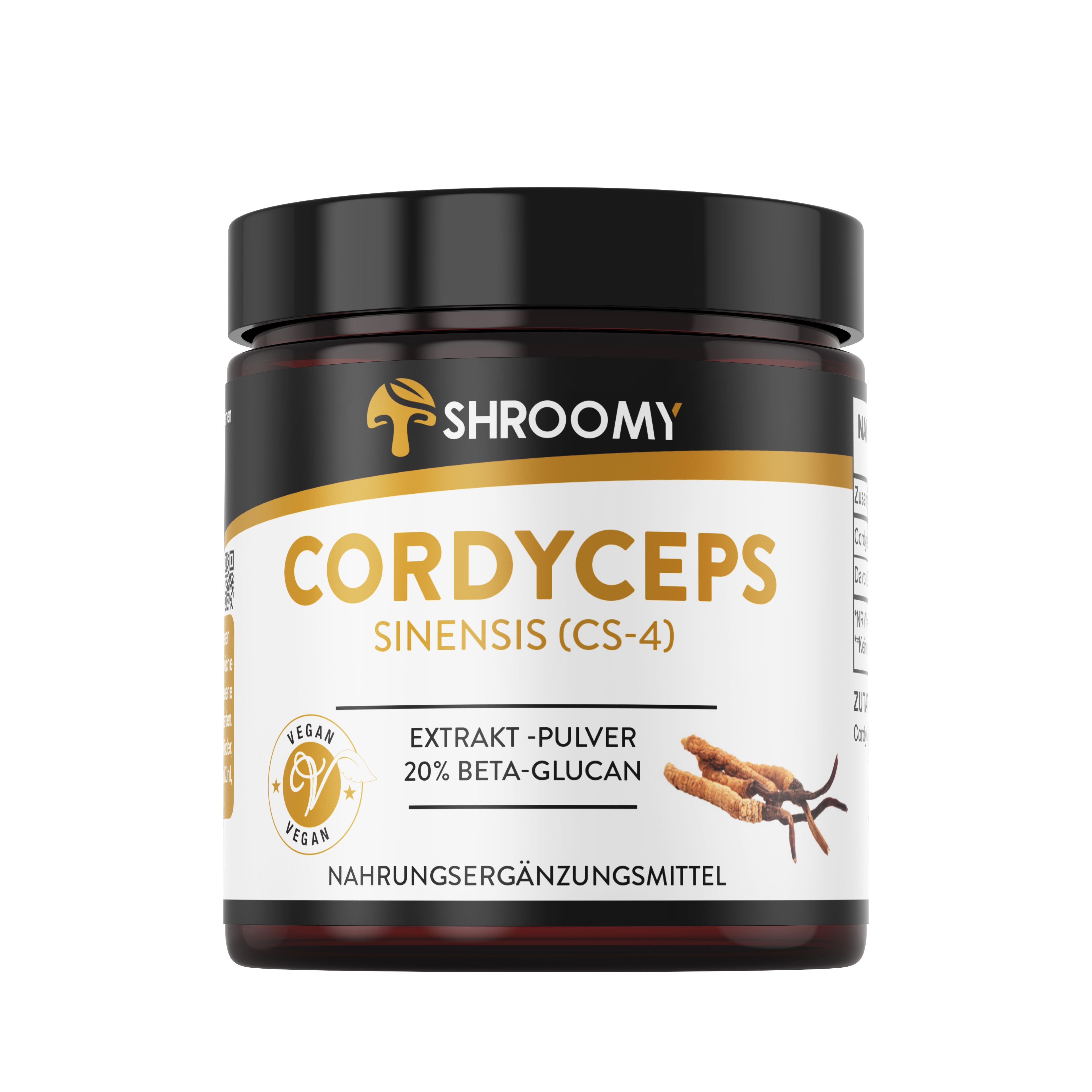 SHROOMY Cordyceps Extrakt Pulver