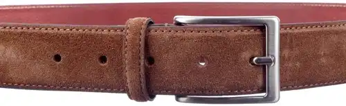 2035 Officine Napoli bruin suede riem bruin suede Calandschoen