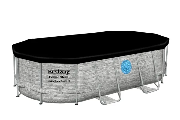 Bestway Power Steel Swim Vista II 427 x 250 x 100 cm - Ny Model!