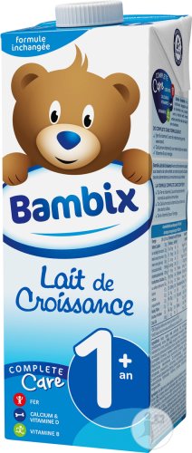 Bambix Lait De Croissance Nature Dès 1 An 1l