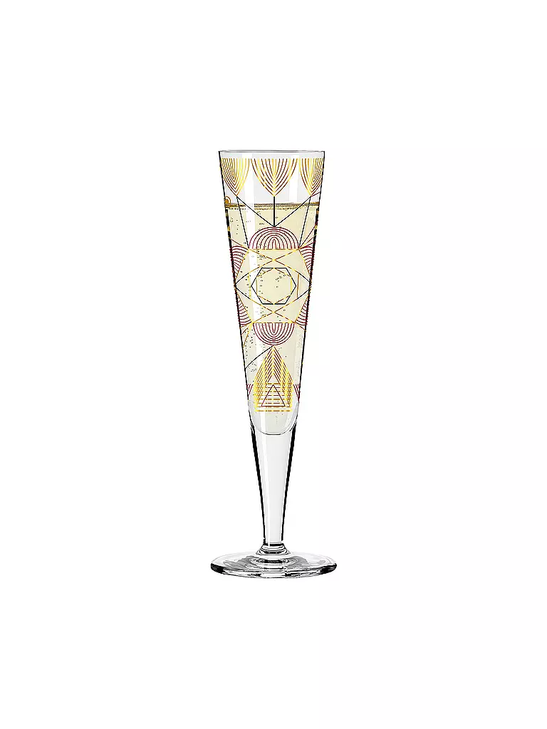 RITZENHOFF Champagnerglas Goldnacht 2022 #26 Werner Bohr gold